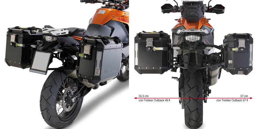 KTM 1290 SUPER ADVENTURE S [2017-2020] - Porte-bagages pour valises latérales