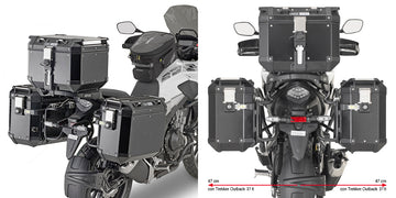 HONDA NX 500 [2024-2025] - Support de valise latérale à dégagement rapide