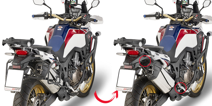 HONDA CRF 1000 L AFRICA TW [2016-2017] - Quick release side case holder