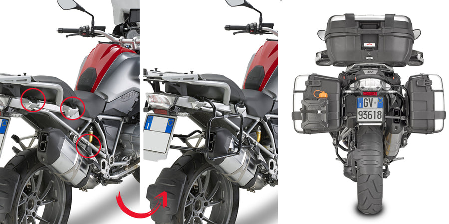 BMW R 1200 GS ADVENTURE [2013-2018] - Schnellverschluss-Seitenkofferhalter