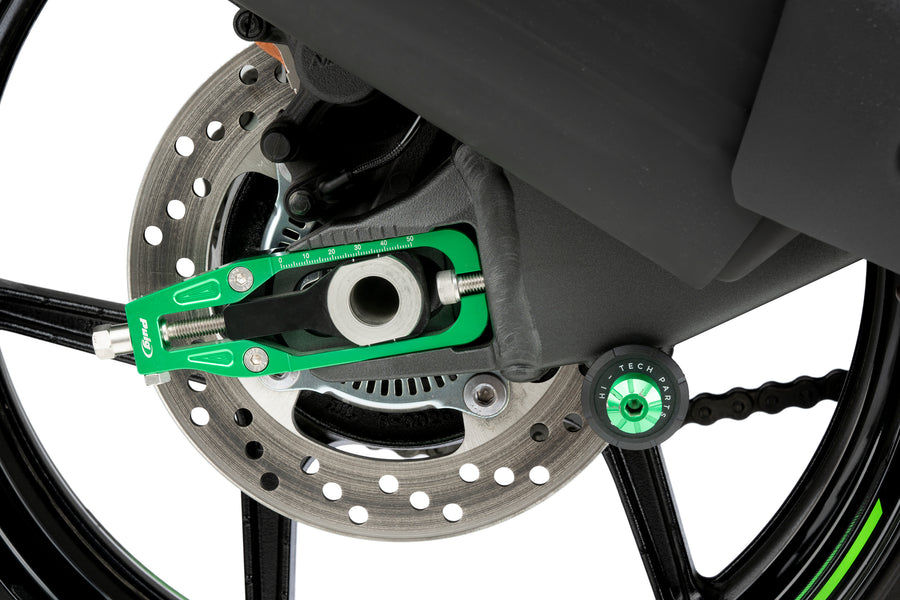 KAWASAKI ZX-6R NINJA [2025] – Puig Kettenspanner – Schwarz