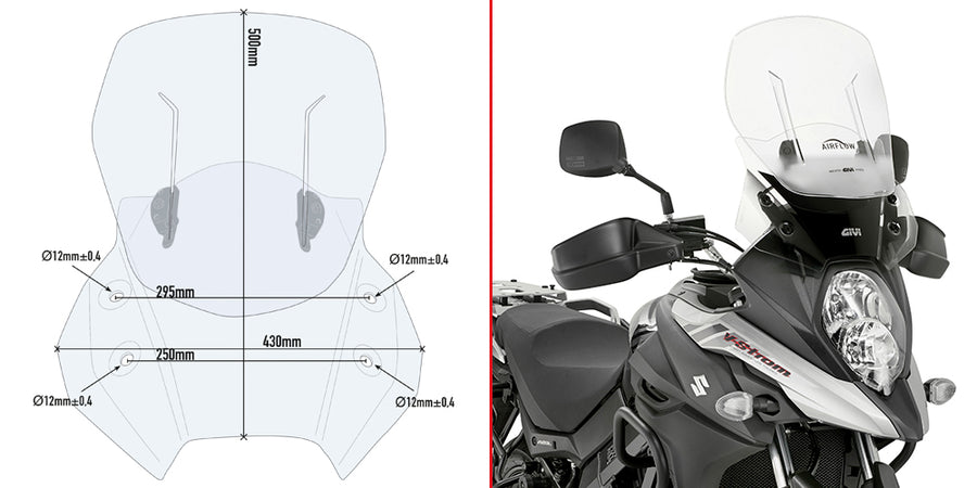 SUZUKI DL 650 V STROM [2017-2023] - Windschutzscheibe