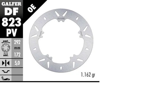 Harley-Davidson Vrscb 1130 V Rod [2004-2005] - Brake disc fixed round – picture 6