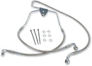 harley davidson flhtc [DRAG SPECIALTIES] - Kit de durites de frein rallongées en acier inoxydable-1