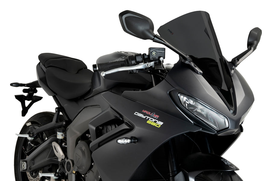 TRIUMPH DAYTONA 660 [2025] – Bulle R-Racer – Noir