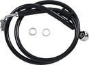 harley davidson flfb [DRAG SPECIALTIES] – Conduite de frein rallongée en acier inoxydable-1