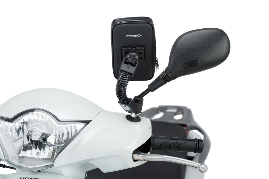 SYM SYMPHONY SR 50 [2025] – Support de téléphone portable et étui de protection – Noir