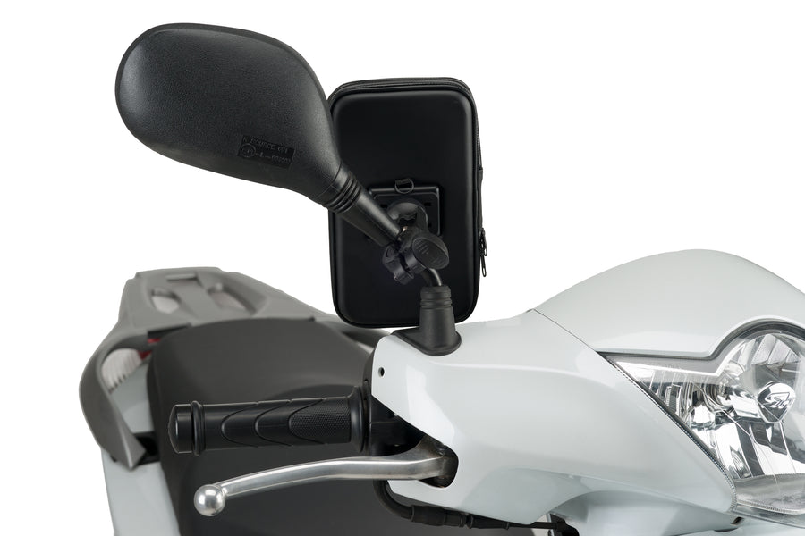 SYM SYMPHONY SR 50 [2025] – Support de téléphone portable et étui de protection – Noir