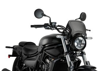 KAWASAKI ELIMINATOR 500 SE [2025] – ALU faceplate – black - 0