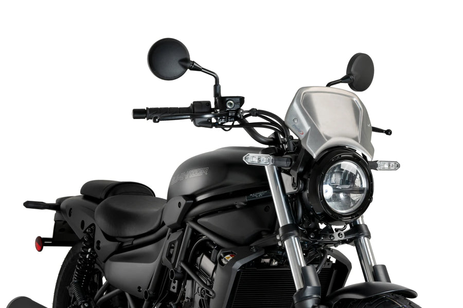 KAWASAKI ELIMINATOR 500 SE [2025] – ALU Frontplatte – Schwarz