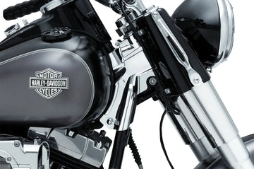 harley davidson flstf [KURYAKYN] – couvre-têtes de direction - 0