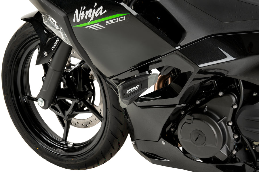 KAWASAKI NINJA 500 SE [2025] – Crash Pads PRO 2.0 – Noir
