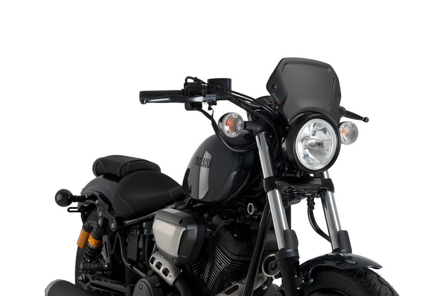 YAMAHA XV 950 R [2020] – ALU front plate – silver