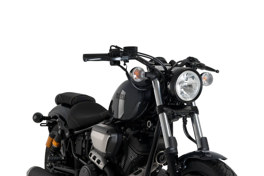 YAMAHA XV 950 R [2020] – ALU front plate – silver