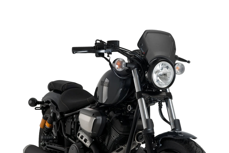 YAMAHA XV 950 R [2020] – ALU front plate – silver