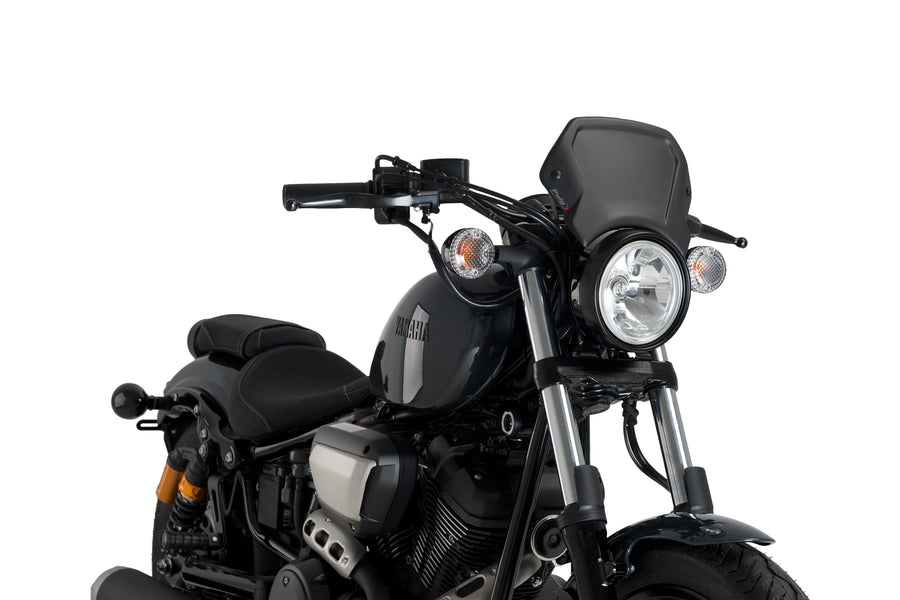 YAMAHA XV 950 R [2020] – ALU front plate – silver