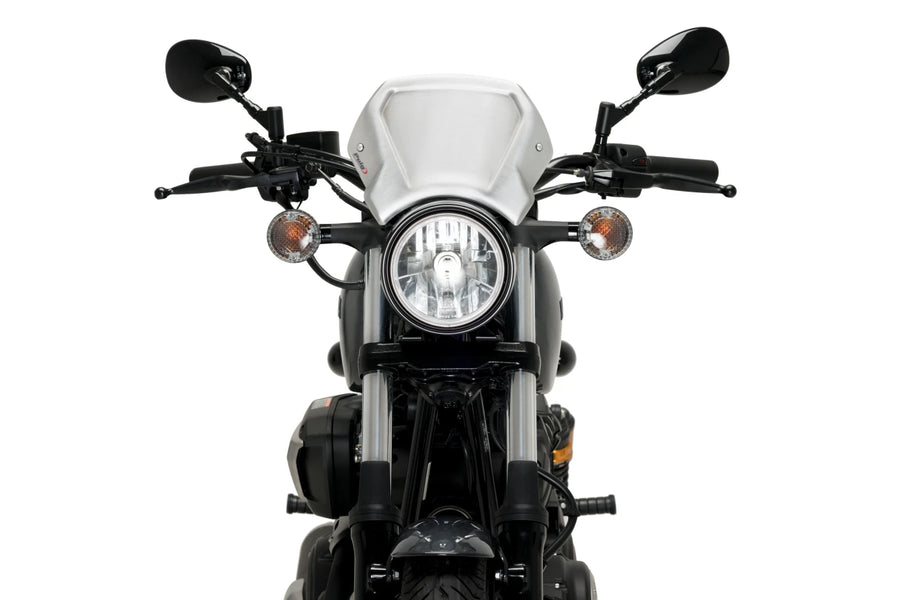 YAMAHA XV 950 R [2020] – ALU front plate – silver