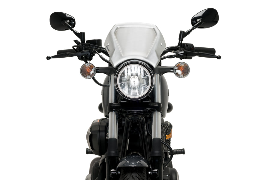 YAMAHA XV 950 R [2020] – ALU front plate – silver