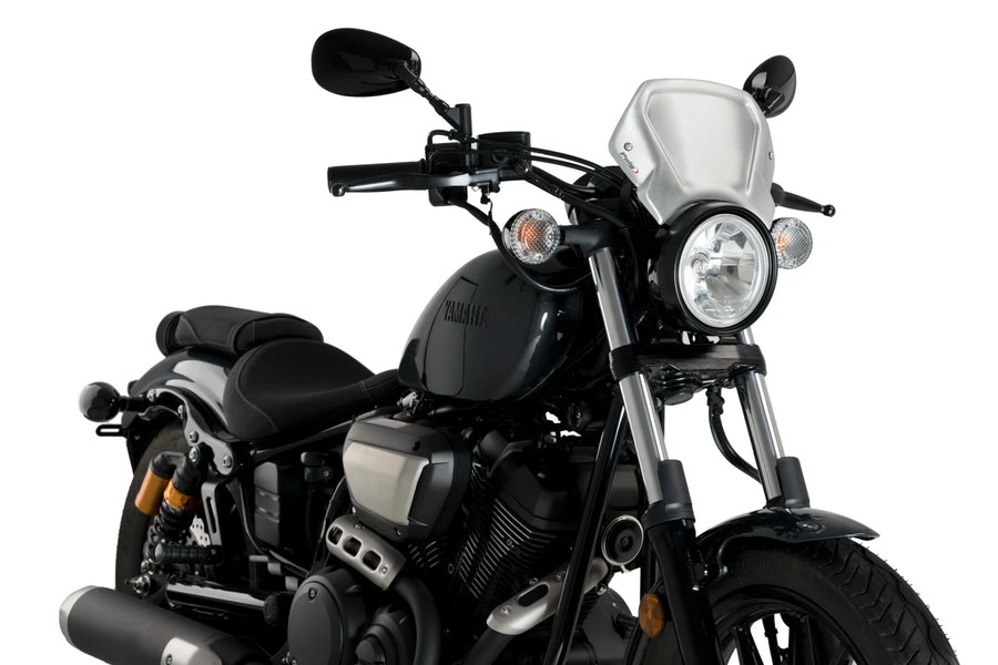 YAMAHA XV 950 R [2020] – ALU front plate – silver