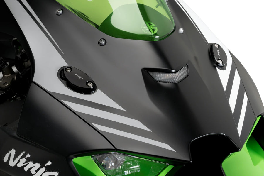 KAWASAKI ZX-10RR [2025] – Rear View Mirror Caps – Black
