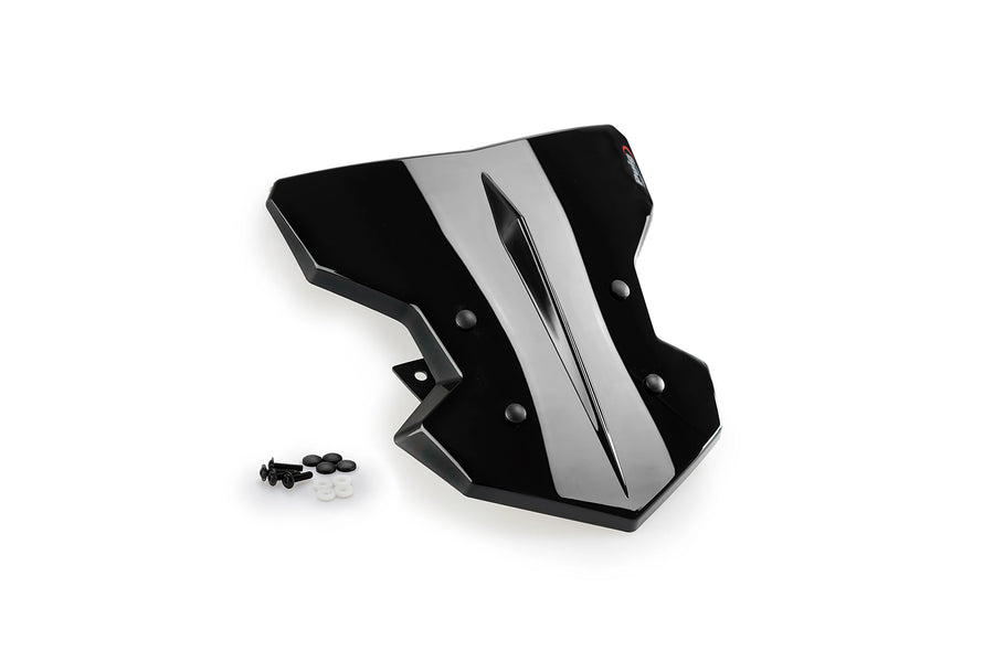 YAMAHA MT-125 [2025] - New Generation Sport Windschild | Schwarz | PUIG 3879N