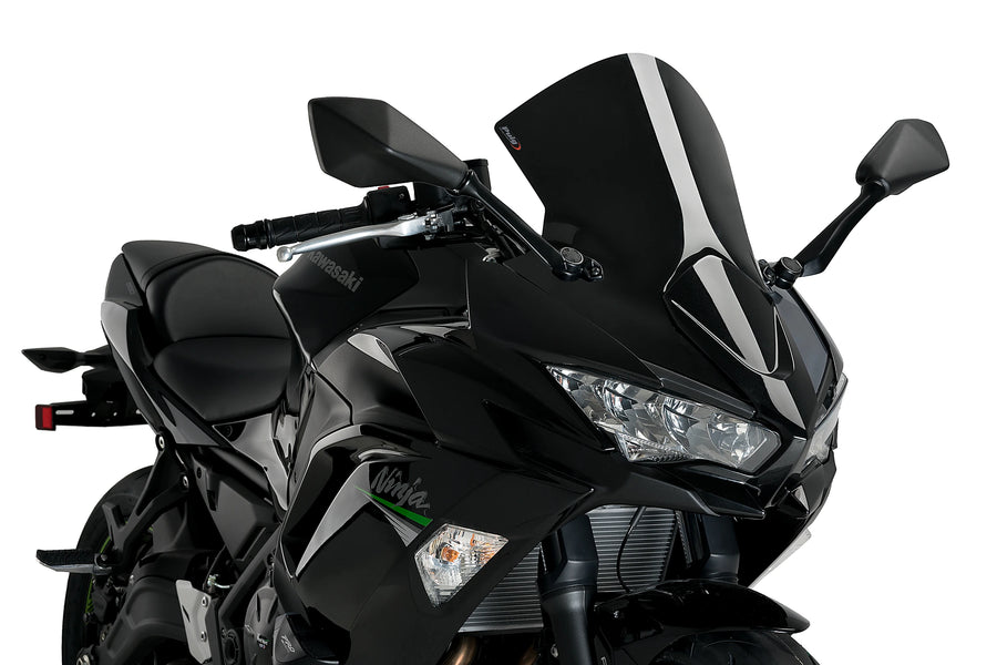 KAWASAKI NINJA 650 [2025] - R-Racer Scheibe | Schwarz | PUIG 3880N