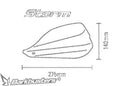 Ducati DS 900 [BARKBUSTERS] – STORM Handprotektoren für 22 mm Lenker