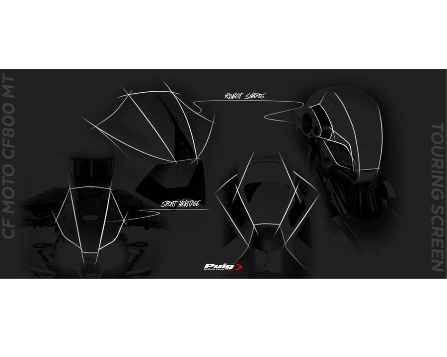 CFMOTO 800MT EXPLORE [2025] – Bulle Touring – Teintée