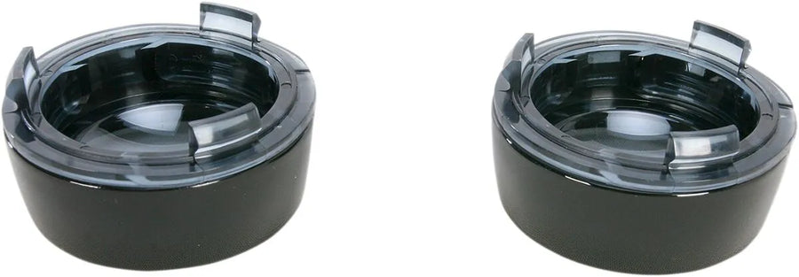 Harley-Davidson Sportster S [KURYAKYN] – Tiefgezogene Zierringe mit Glas für Bullet-Blinker