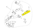 Kawasaki KX 250 X [2021-2024] - manifold pipe - picture 9