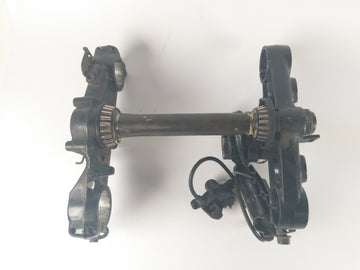 Suzuki DR 650 SP42B - Triple clamp with ignition and seat lock 1 key