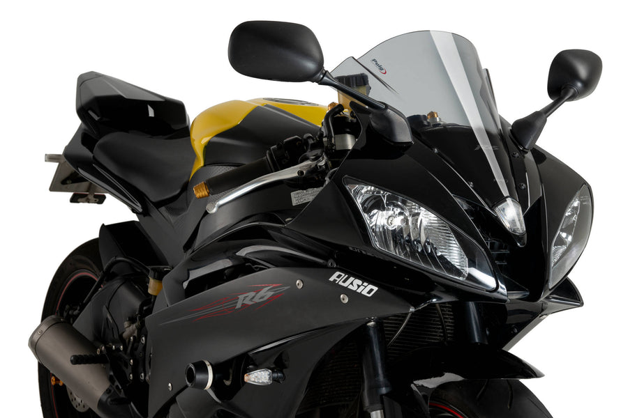 YAMAHA YZF-R6 [2007] – Racingscheibe – Stark getönt