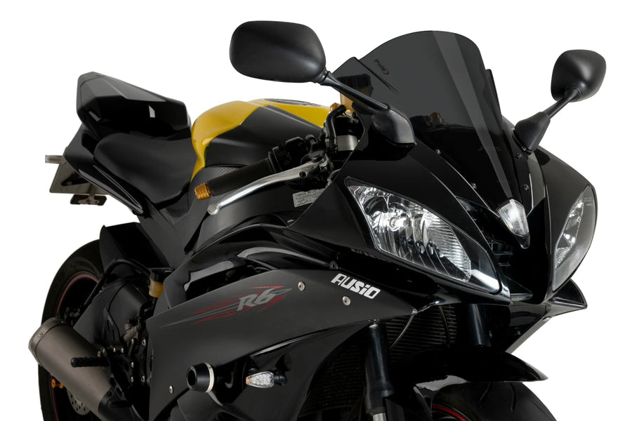 YAMAHA YZF-R6 [2007] – Racingscheibe – Stark getönt