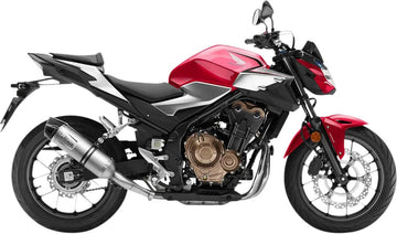 honda cb 500 hornet [LEOVINCE] – Silencieux slip-on LV One Evo en acier inoxydable - 0