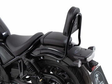 Honda CMX 1100 Rebel [2025] - Sissybar ohne Gepäckbrücke schwarz glanz Rohrausführung - 0