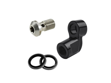 Universal adapter 30 mm for extending clutch lines for BMW