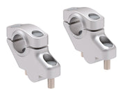 Honda CB 500 [1993-1997] - rehausseurs de guidon 30/21 mm / Ø 22,2 mm / argent