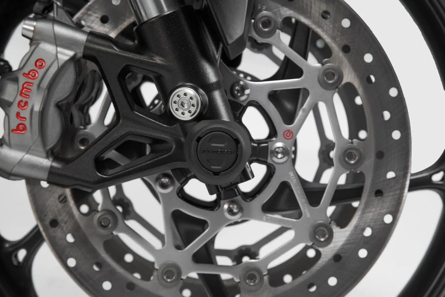 ducati monster 821 [SW-MOTECH] – kit de protection d'essieu de roue avant