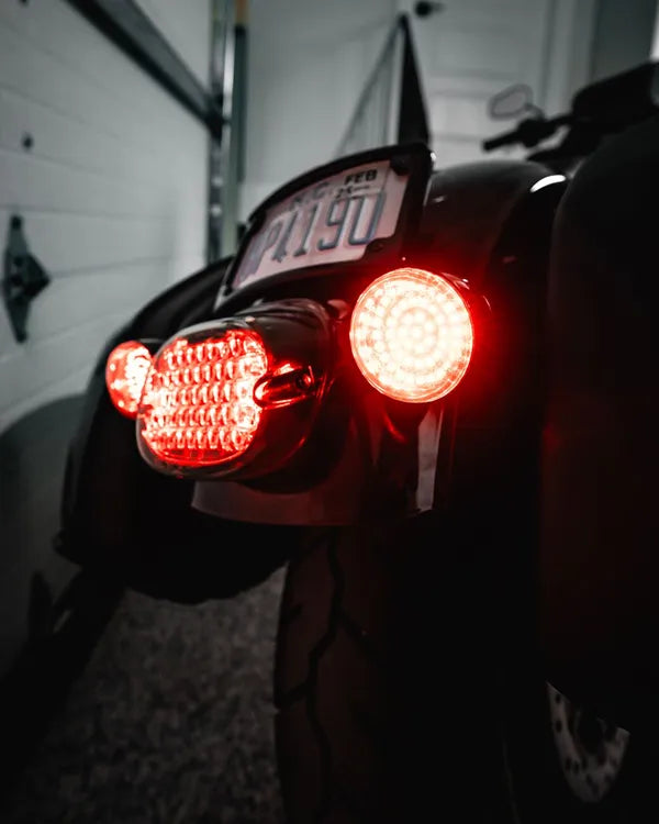 Harley Davidson Flhtcui [CUSTOM DYNAMICS] – Flache LED-Rückleuchte