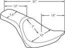 harley davidson fls [DRAG SPECIALTIES] – Predator 2-Up Sitz-5