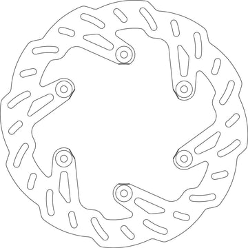 YAMAHA WR 400 F [1998-2000] - Rear brake disc