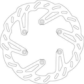 GAS GAS EC 125 [2002-2016] - Front brake disc