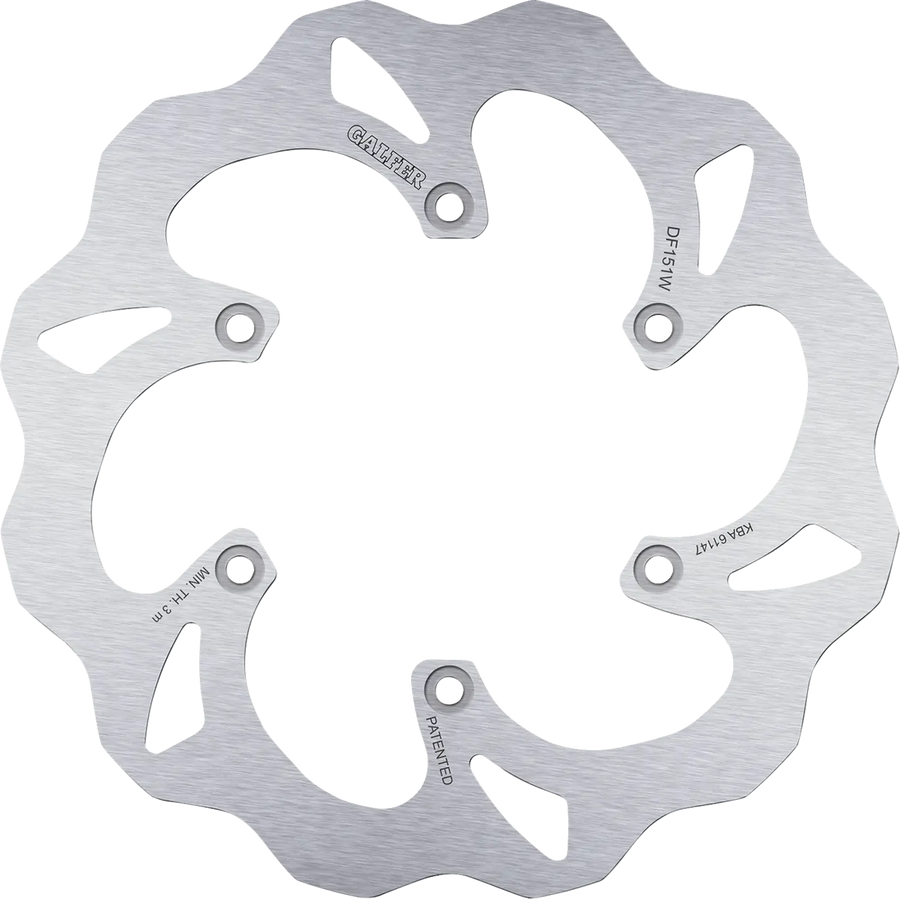 Kawasaki KX 500 (KX 500 B) [1985-1986] - Bremsscheibe – Bild 1