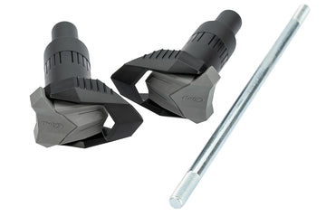 APRILIA SHIVER 900 / DORSODURO 900 2017–2018 - R19 Sturzpads | Schwarz | PUIG 4706N