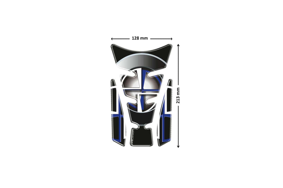 KAWASAKI Z 1000 [2012] – Protection de réservoir Ailes – Noir