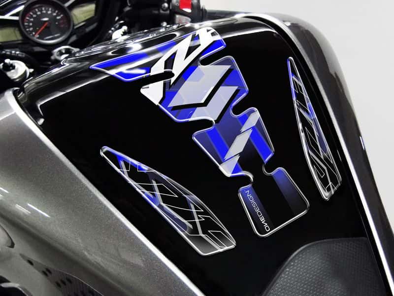 YAMAHA YZF 1000 R THUNDERACE [2002] – Wings Tankprotektor – Silber