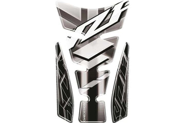YAMAHA YZF 1000 R THUNDERACE [2002] – Ailes de protection de réservoir – argent - 0
