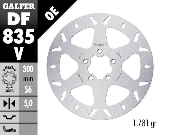 Harley-Davidson FXST 1690 Softail Standard [2015] - brake disc fixed round – picture 4
