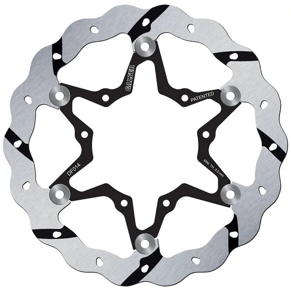 Honda Cr 125 R [2004-2007] - floating wave brake disc, grooved – picture 2
