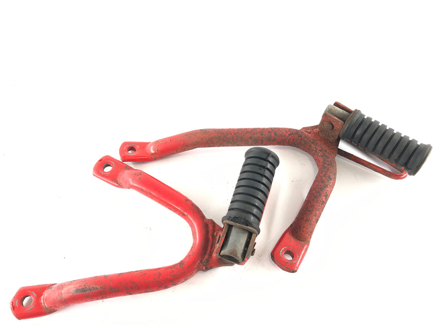 Yamaha XT 350 55V [1987] - Passenger footrests with holder set